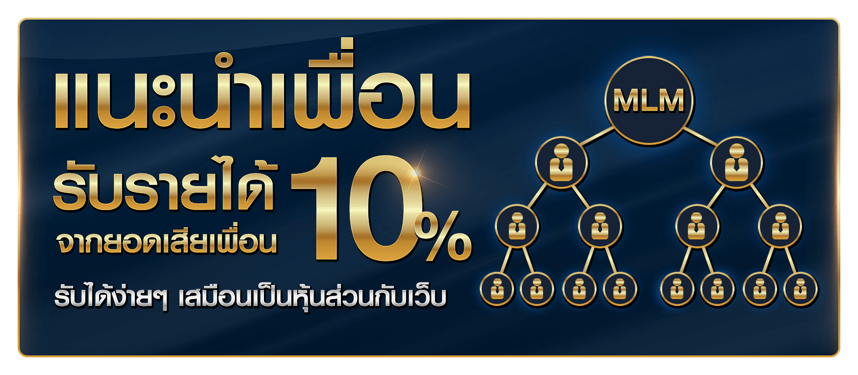 ฝากแรกของวัน รับโบนัส 10% สูงสุด 1,000.-